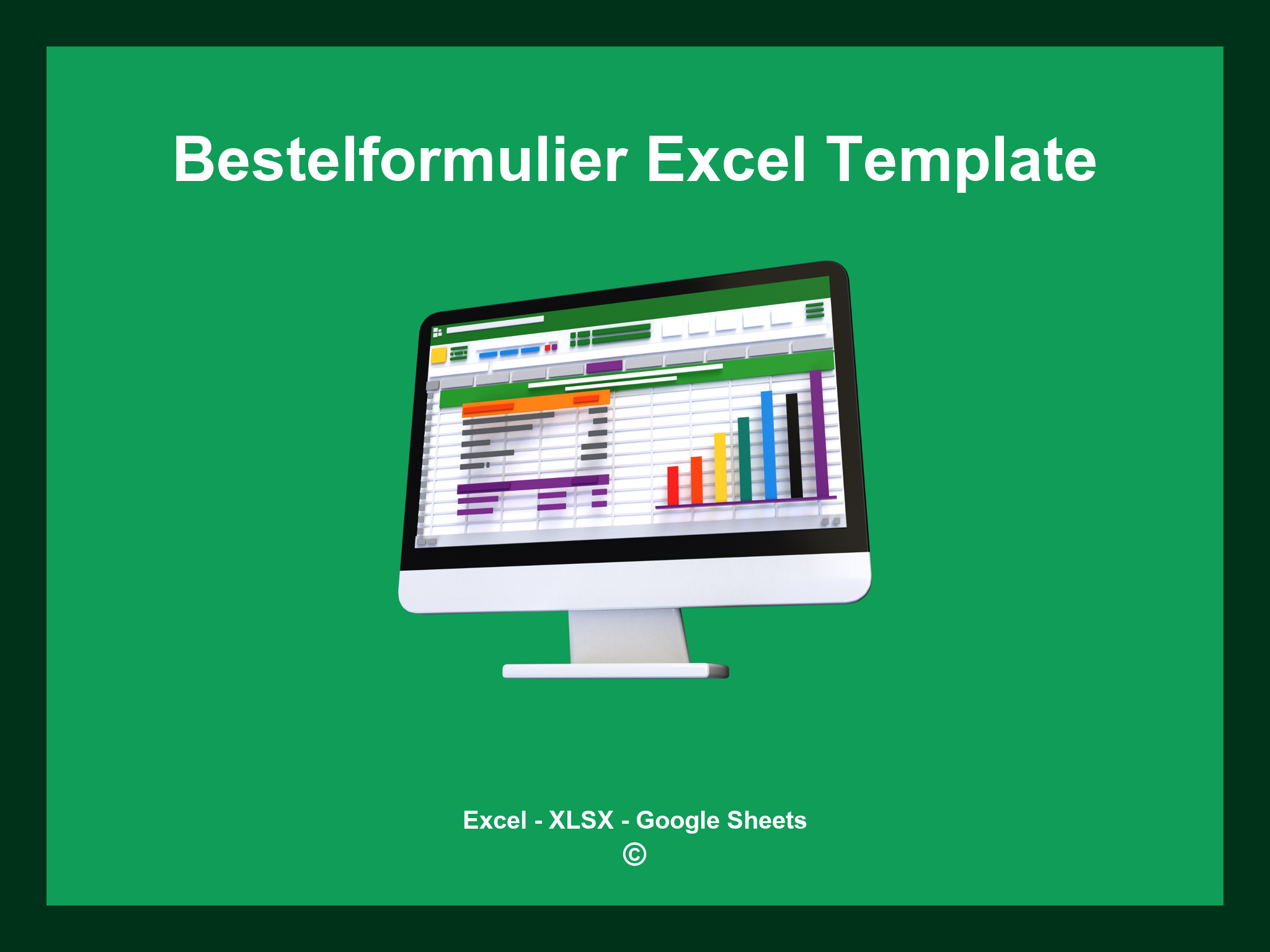 Bestelformulier Excel Template