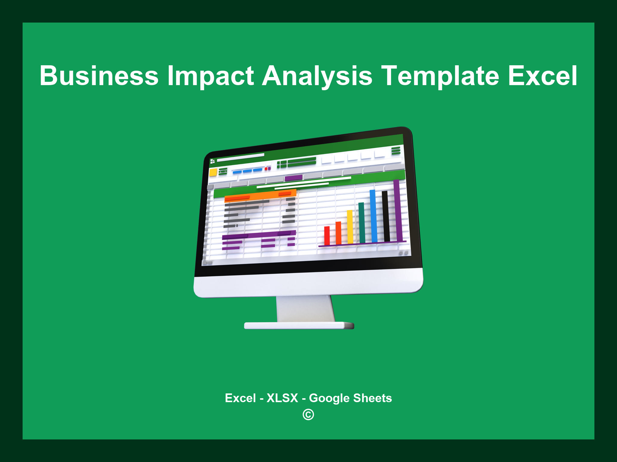 Business Impact Analysis Template Excel