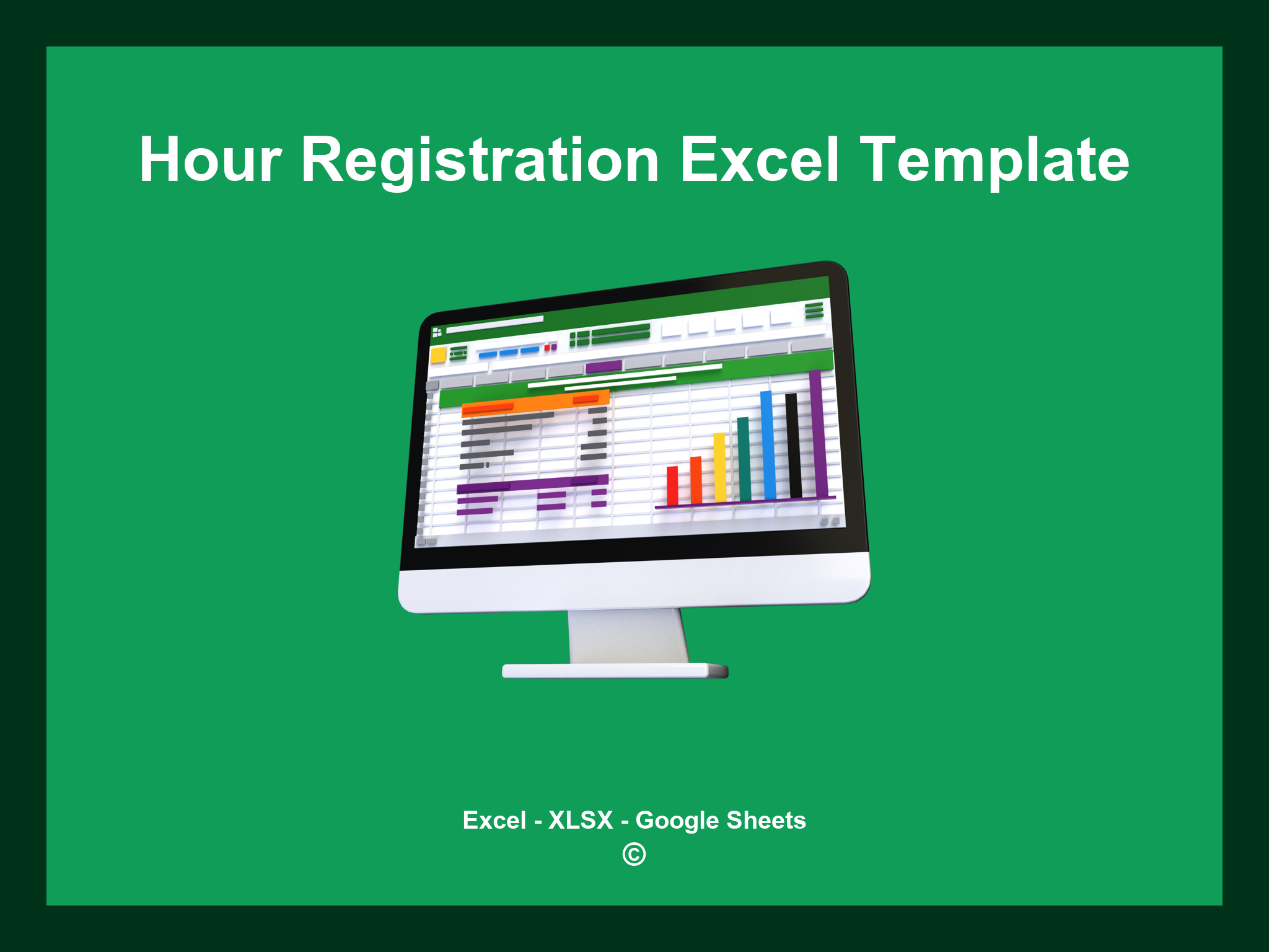 Hour Registration Excel Template