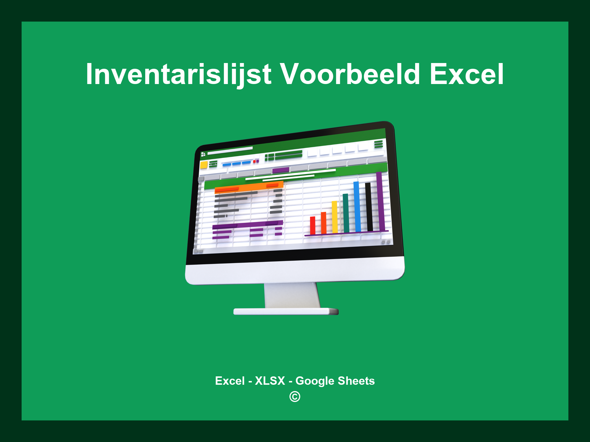 Inventarislijst Voorbeeld Excel
