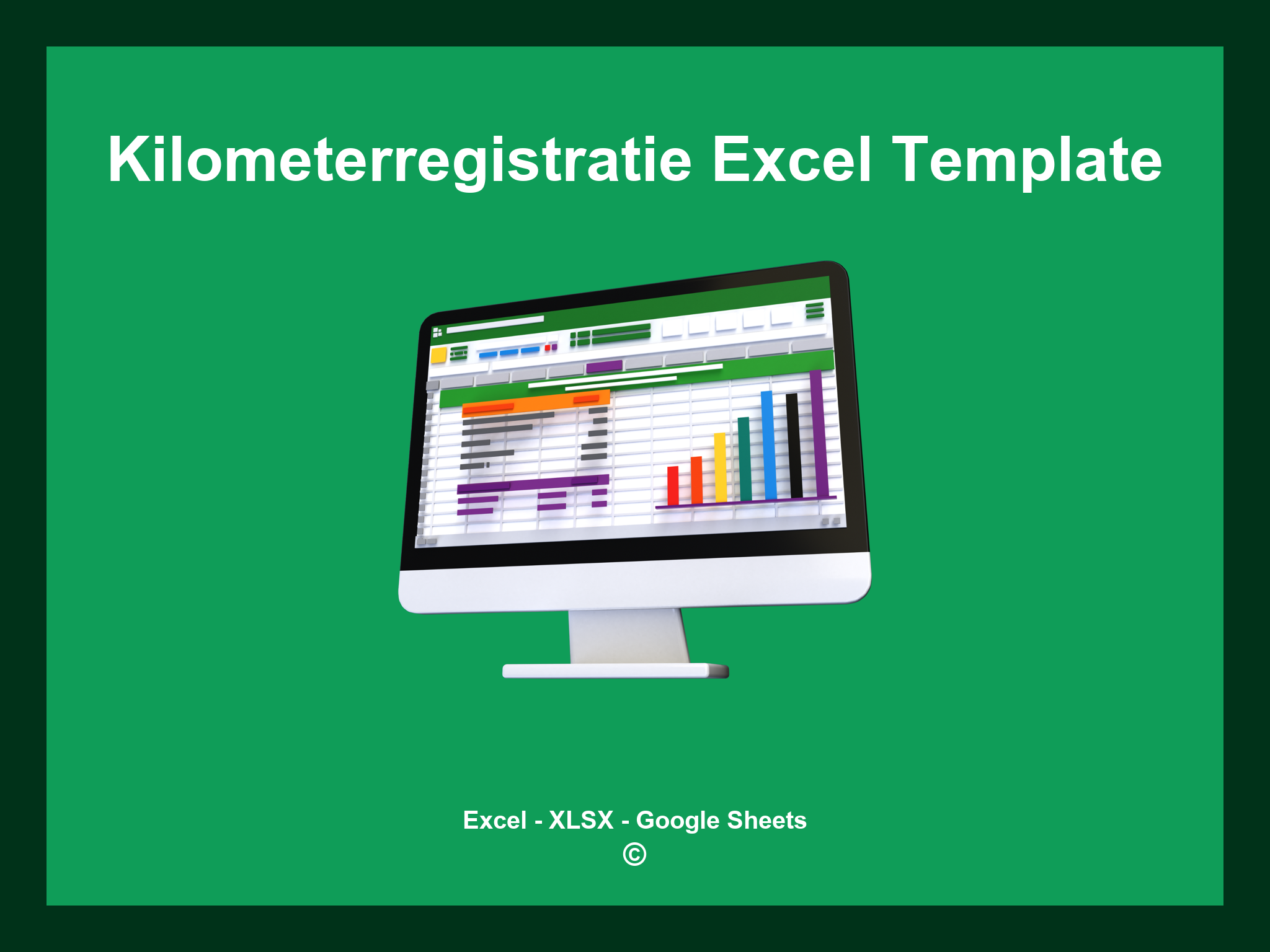 Kilometerregistratie Excel Template