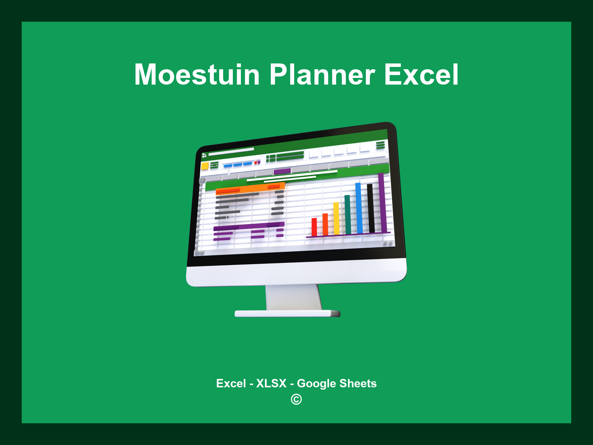 Moestuin Planner Excel