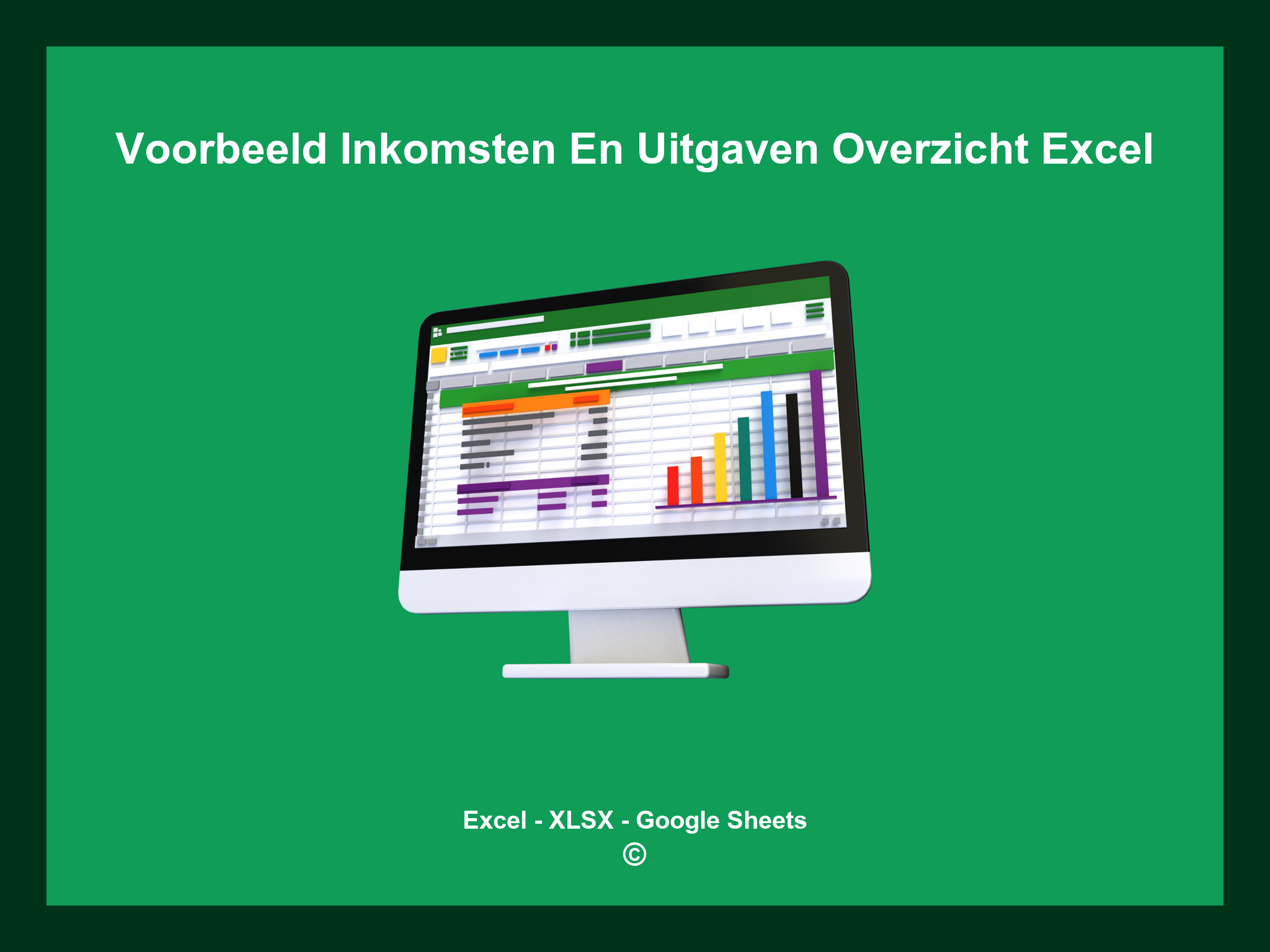 Voorbeeld Inkomsten En Uitgaven Overzicht Excel